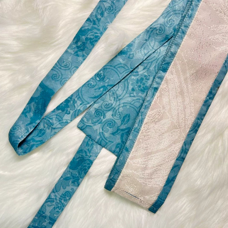 [Bai Yu Jing 白玉京] Ming Dynasty | Round-neck Robe | Vest | Detailed Embroidery | Wide Sleeves | Unisex