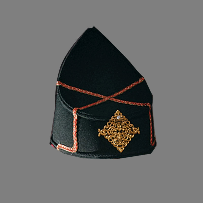 [The East 东方] Ming Dynasty | Round-neck Robe with Cape | Detailed Embroidery | Wide Sleeves | Unisex